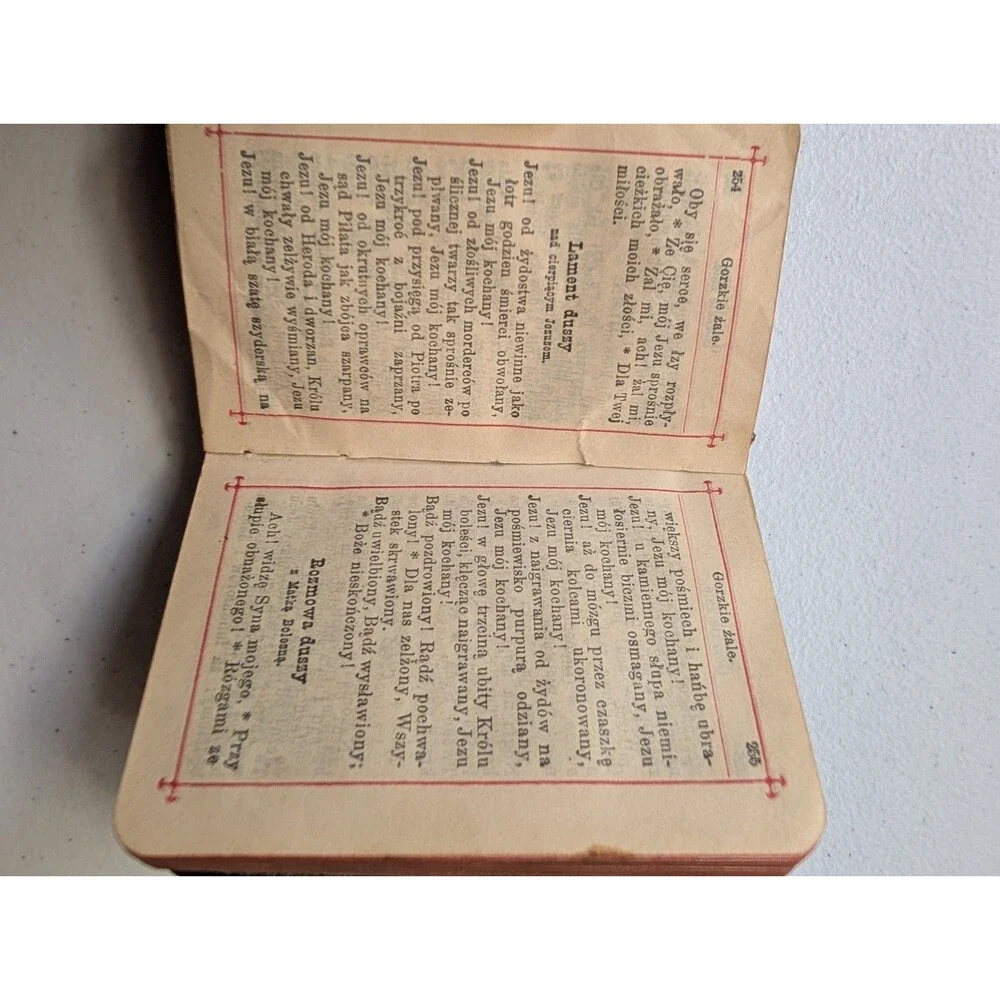 1925 Vintage Polish Catholic Prayer Book Wznieść Serca do Boga A. Morawski - Picture 14 of 16